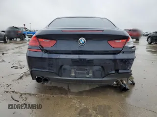 2013 BMW 6 Series 650i with VIN WBAYM9C58DDW20061, listed as a Copart auction lot 83113314 with 75,500 mi miles and Salvage Title. Bid and sale history available at carsss.com. Image 6.