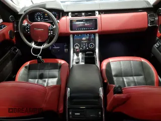2019 Land Rover Range Rover Sport HST with VIN SALWS2SU3KA862151, listed as a Copart auction lot 89407105 with 75,198 mi miles and Salvage title. Bid and sale history available at DreamBid. Image 8.