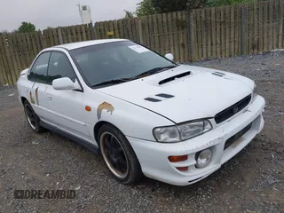 2000 Subaru Impreza RS with VIN JF1GC675XYG505451, listed as a IAAI auction lot 42178586 with 207,196 mi miles and . Bid and sale history available at DreamBid. Image 1.