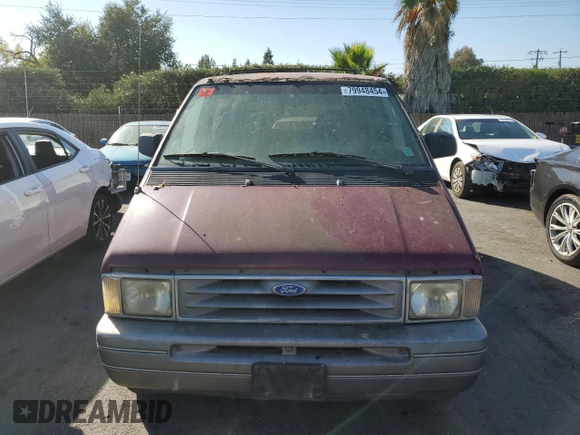 1994 Ford Aerostar z VIN 1FMCA11U3RZA85857, wystawiony jako Copart lot #79948454 z przebiegiem 211 748 mil mil oraz Tytuł czysty. Historia ofert i sprzedaży dostępna na DreamBid. Obrazek 5.