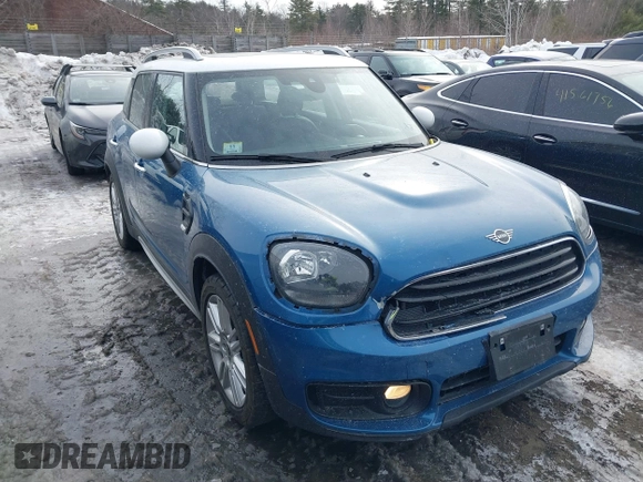 2019 MINI Countryman Cooper with VIN WMZYS7C58K3F46367, listed as a IAAI auction lot 41582493 with 45,624 mi miles and . Bid and sale history available at DreamBid. Image 1.