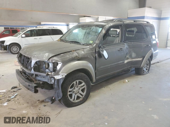 2003 Toyota Sequoia SR5 with VIN 5TDBT44A23S197734, listed as a Copart auction lot 53783015 with 103,165 mi miles and Salvage Title. Bid and sale history available at DreamBid. Image 1.