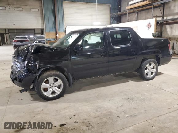 2010 Honda Ridgeline RTL with VIN 5FPYK1F5XAB011944, listed as a Copart auction lot 52434175 with 137,585 mi miles and Salvage title. Bid and sale history available at DreamBid. Image 1.