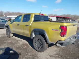 2023 Chevrolet Colorado 4WD Trail Boss with VIN 1GCPTEEK0P1197768, listed as a IAAI auction lot 41320246 with 21,425 mi miles. Bid and sale history available at carsss.com. Image 3.