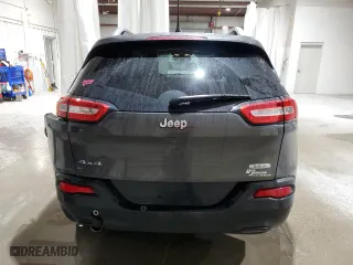 2017 Jeep Cherokee Latitude with VIN 1C4PJMCB1HW625774, listed as a Copart auction lot 49526795 with 100,888 mi miles and Salvage Title. Bid and sale history available at carsss.com. Image 6.