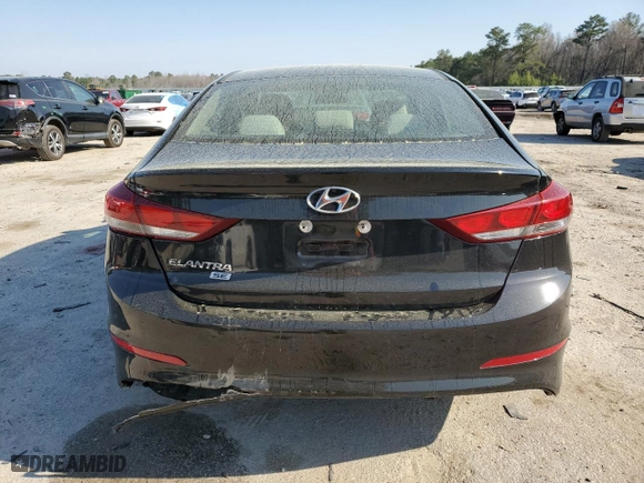 2018 Hyundai Elantra SE with VIN 5NPD74LF8JH309630, listed as a Copart auction lot 49146235 with 69,396 mi miles and Salvage Title. Bid and sale history available at carsss.com. Image 6.