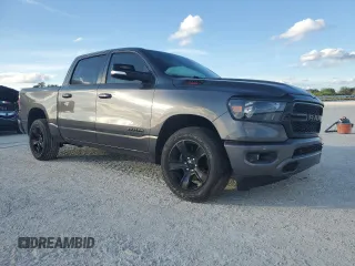 2022 Ram 1500 Lone Star with VIN 1C6RREFM0NN276944, listed as a Copart auction lot 86321034 with 26,828 mi miles and Non repairable. Bid and sale history available at DreamBid. Image 4.