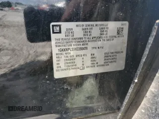 2017 GMC Acadia Denali with VIN 1GKKNPLS9HZ280478, listed as a Copart auction lot 59927225 with 78,210 mi miles and Salvage title. Bid and sale history available at DreamBid. Image 12.