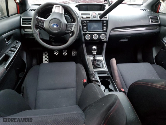 2017 Subaru WRX Premium with VIN JF1VA1E64H9837319, listed as a Copart auction lot 86431384 with 0 mi miles and Salvage Title. Bid and sale history available at carsss.com. Image 8.