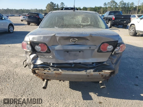 2007 Mazda 6 i Touring with VIN 1YVHP80C175M57270, listed as a Copart auction lot 48861445 with 198,977 mi miles and Salvage Title. Bid and sale history available at DreamBid. Image 6.