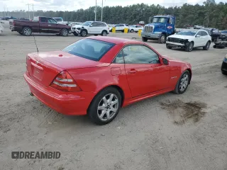 2003 Mercedes-Benz SLK-Class 2.3L with VIN WDBKK49F03F279760, listed as a Copart auction lot 78327544 with 95,497 mi miles and Salvage Title. Bid and sale history available at carsss.com. Image 3.