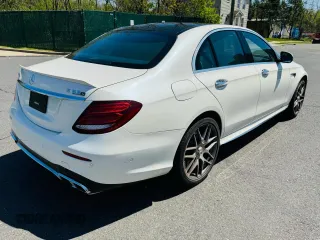 2020 Mercedes-Benz E-Class AMG E 63 S with VIN WDDZF8KB0LA727176, listed as a Copart auction lot 52074585 with 1,856 mi miles and Salvage Title. Bid and sale history available at carsss.com. Image 3.