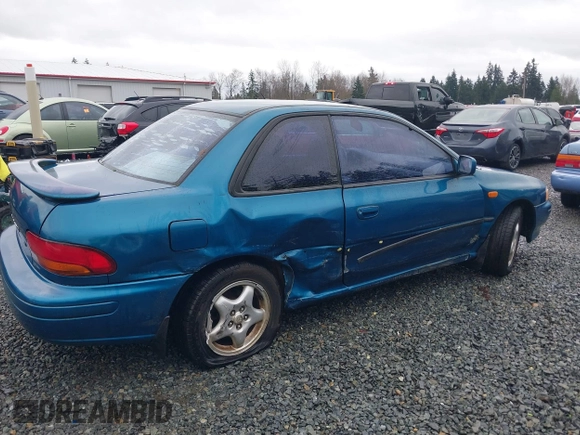 1995 Subaru Impreza with VIN JF1GM6554SH410188, listed as a IAAI auction lot 41871666 with 93,483 mi miles and . Bid and sale history available at DreamBid. Image 6.