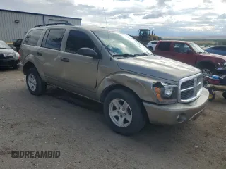 2005 Dodge Durango SLT with VIN 1D4HD48N35F605264, listed as a Copart auction lot 55932775 with 170,548 mi miles and Salvage title. Bid and sale history available at DreamBid. Image 4.