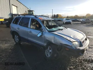 2002 Hyundai Santa Fe GLS with VIN KM8SC73D62U247487, listed as a Copart auction lot 81324114 with 220,620 mi miles and Salvage Title. Bid and sale history available at carsss.com. Image 4.