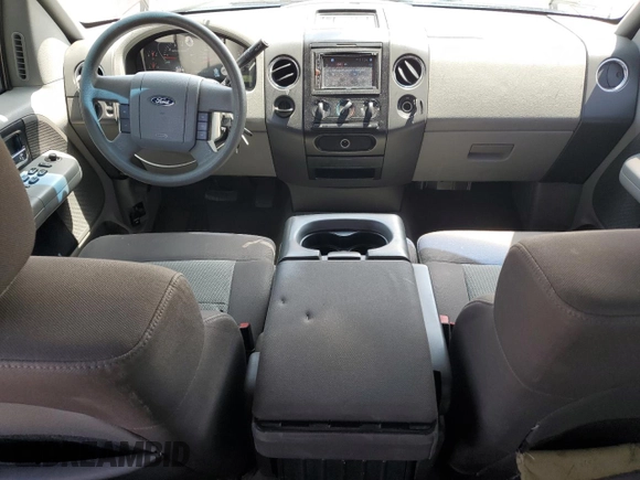 2005 Ford F-150 XLT with VIN 1FTPW125X5KF09293, listed as a Copart auction lot 60921515 with 154,521 mi miles and Salvage title. Bid and sale history available at DreamBid. Image 8.