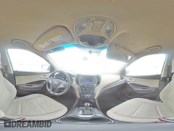 2018 Hyundai Santa Fe 2.4L with VIN 5NMZTDLB4JH062697, listed as a Copart auction lot 60356925 with 131,111 mi miles and Salvage title. Bid and sale history available at DreamBid. Image 14.