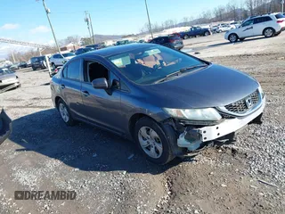 2015 Honda Civic LX z VIN 19XFB2F56FE096865, wystawiony jako IAAI lot #41211370 z przebiegiem 138 537 mil mil oraz . Historia ofert i sprzedaży dostępna na DreamBid. Obrazek 1.