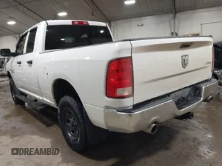 2014 Ram 1500 Express with VIN 1C6RR7FT7ES439142, listed as a IAAI auction lot 41579044 with 157,200 mi miles. Bid and sale history available at carsss.com. Image 3.
