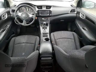 2018 Nissan Sentra SV with VIN 3N1AB7AP4JL643980, listed as a Copart auction lot 73711344 with 76,317 mi miles and Salvage Title. Bid and sale history available at DreamBid. Image 8.