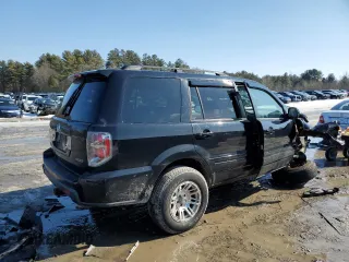 2008 Honda Pilot EX-L with VIN 5FNYF18538B006234, listed as a Copart auction lot 46529335 with 302,594 mi miles and Clean Title. Bid and sale history available at carsss.com. Image 3.