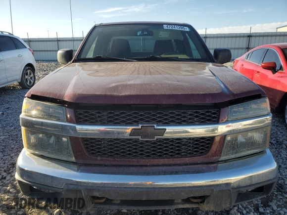 2007 Chevrolet Colorado LT w/1LT with VIN 1GCDT19E678165768, listed as a Copart auction lot 47241395 with 196,102 mi miles and Clean Title. Bid and sale history available at carsss.com. Image 5.