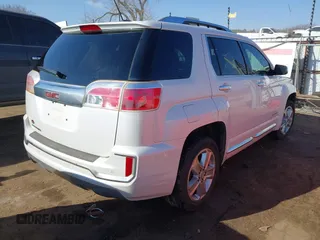 2017 GMC Terrain Denali z VIN 2GKALREK4H6121549, wystawiony jako IAAI lot #41624939 z przebiegiem 128 555 mil mil oraz . Historia ofert i sprzedaży dostępna na DreamBid. Obrazek 4.