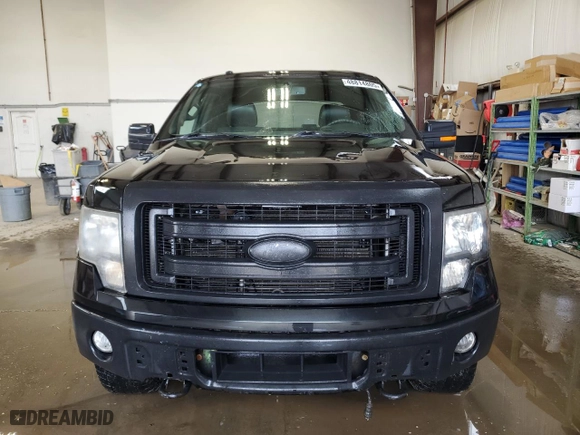 2014 Ford F-150 XL with VIN 1FTFW1EF0EKG15624, listed as a Copart auction lot 48814805 with 100,702 mi miles and Salvage Title. Bid and sale history available at carsss.com. Image 5.
