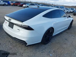 2019 Audi A7 Premium Plus with VIN WAUU2AF27KN116258, listed as a IAAI auction lot 41884777 with 56,871 mi miles. Bid and sale history available at carsss.com. Image 4.