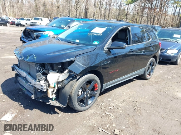 2019 Chevrolet Equinox LT with VIN 2GNAXLEX7K6151281, listed as a IAAI auction lot 41979962 with 58,278 mi miles and . Bid and sale history available at DreamBid. Image 2.