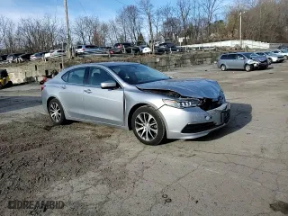 2017 Acura TLX with VIN 19UUB1F39HA009497, listed as a Copart auction lot 50843055 with 105,454 mi miles and Salvage Title. Bid and sale history available at carsss.com. Image 10.