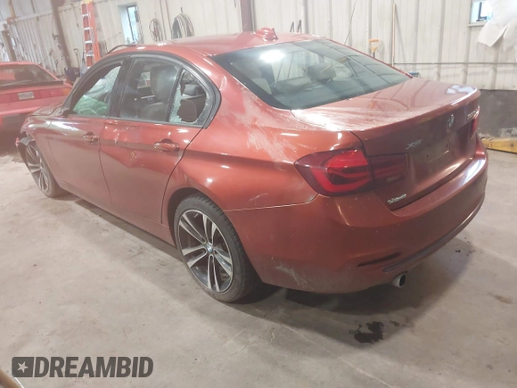 2018 BMW 3 Series with VIN WBA8F1C51JAE93178, listed as a IAAI auction lot 42530444 with 168,657 mi miles and . Bid and sale history available at DreamBid. Image 3.