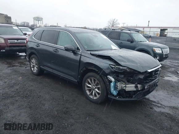 2023 Honda CR-V EX-L with VIN 2HKRS4H78PH432052, listed as a IAAI auction lot 41161052 with 17,847 mi miles. Bid and sale history available at carsss.com. Image 1.