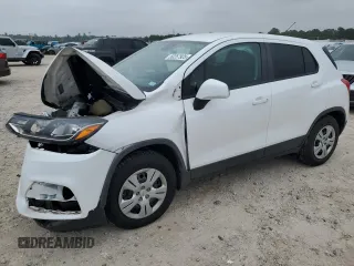 2019 Chevrolet Trax LS with VIN 3GNCJKSB8KL170821, listed as a Copart auction lot 50257925 with 62,536 mi miles and Salvage Title. Bid and sale history available at carsss.com. Image 1.