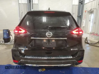 2018 Nissan Rogue SV with VIN KNMAT2MV3JP540464, listed as a Copart auction lot 46167135 with 90,639 mi miles and Salvage Title. Bid and sale history available at carsss.com. Image 6.