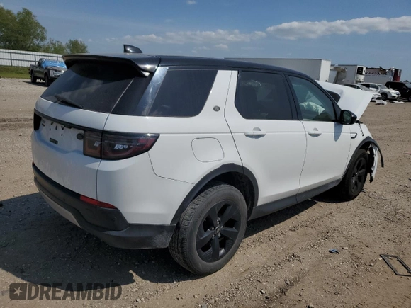 2020 Land Rover Discovery Sport S z VIN SALCJ2FX3LH842839, wystawiony jako Copart lot #53385965 z przebiegiem Nie podano mil oraz Szkoda całkowita • Salvage title. Historia ofert i sprzedaży dostępna na DreamBid. Obrazek 3.
