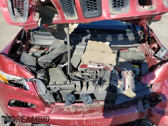 2015 Jeep Cherokee Latitude with VIN 1C4PJLCB5FW695592, listed as a Copart auction lot 50297695 with 108,091 mi miles and Salvage Title. Bid and sale history available at DreamBid. Image 12.
