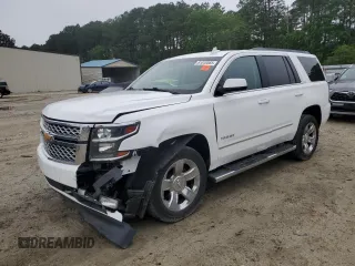 2017 Chevrolet Tahoe LT with VIN 1GNSKBKC5HR123278, listed as a Copart auction lot 61010565 with 199,563 mi miles and Salvage title. Bid and sale history available at DreamBid. Image 1.