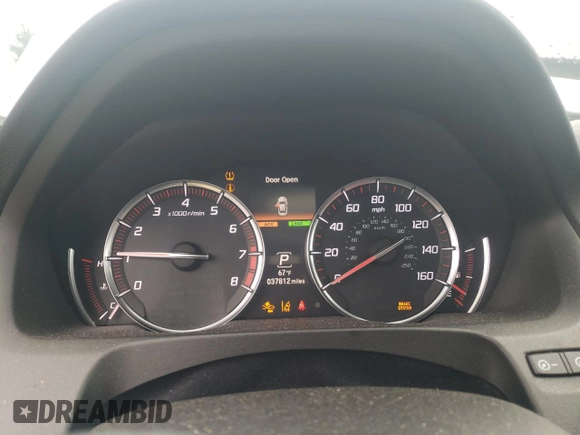 2020 Acura TLX w/A-Spec Pkg with VIN 19UUB3F69LA003178, listed as a Copart auction lot 66671384 with 37,812 mi miles and Salvage Title. Bid and sale history available at carsss.com. Image 9.