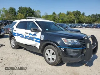 2016 Ford Police Interceptor Utility z VIN 1FM5K8AR3GGA86817, wystawiony jako Copart lot #56731755 z przebiegiem Nie podano mil oraz Szkoda całkowita • Salvage title. Historia ofert i sprzedaży dostępna na DreamBid. Obrazek 4.