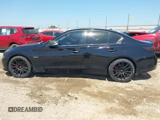 2016 Infiniti Q50 with VIN JN1EV7AR4GM341789, listed as a IAAI auction lot 42047372 with 107,590 mi miles and . Bid and sale history available at DreamBid. Image 14.