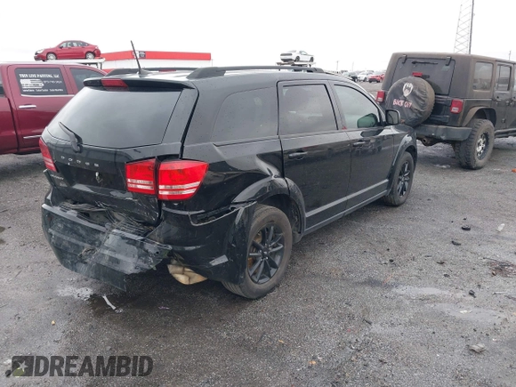 2020 Dodge Journey SE Value with VIN 3C4PDCAB3LT219272, listed as a IAAI auction lot 41541903 with 96,772 mi miles and . Bid and sale history available at carsss.com. Image 4.
