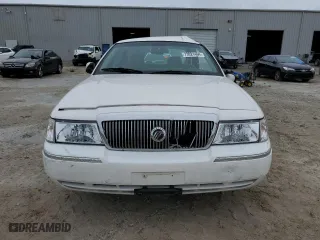 2003 Mercury Grand Marquis LS Premium with VIN 2MEHM75W53X697294, listed as a Copart auction lot 73021464 with 118,480 mi miles and Salvage Title. Bid and sale history available at carsss.com. Image 5.