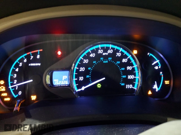 2014 Toyota Sienna Limited z VIN 5TDDK3DC1ES086604, wystawiony jako Copart lot #57044175 z przebiegiem 152 326 mil mil oraz Nie do naprawy • Non repairable. Historia ofert i sprzedaży dostępna na DreamBid. Obrazek 9.