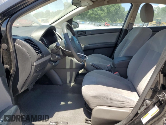 2012 Nissan Sentra S with VIN 3N1AB6AP0CL784395, listed as a Copart auction lot 61189225 with 143,869 mi miles and Salvage title. Bid and sale history available at DreamBid. Image 7.