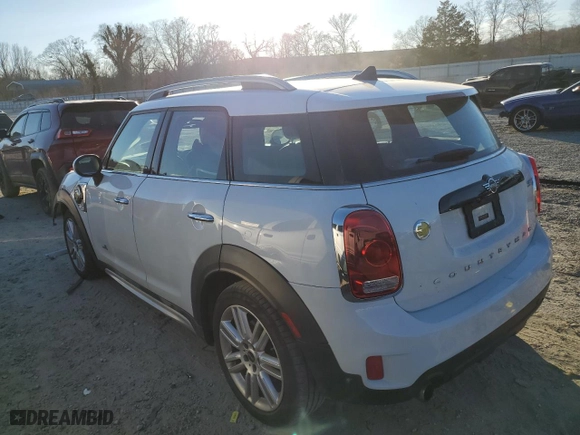 2019 MINI Countryman Cooper S E with VIN WMZYU7C55K3E56958, listed as a Copart auction lot 47175975 with 64390 miles and Salvage Title. Bid and sale history available at carsss.com. Image 2.