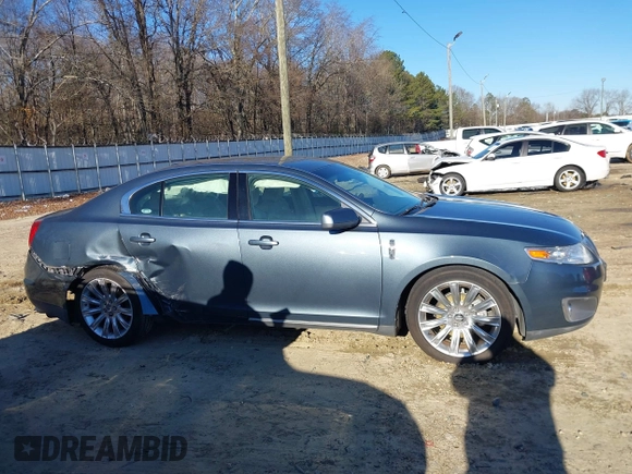 2010 Lincoln MKS with VIN 1LNHL9ER7AG614814, listed as a IAAI auction lot 41283370 with 1 mi miles. Bid and sale history available at carsss.com. Image 13.