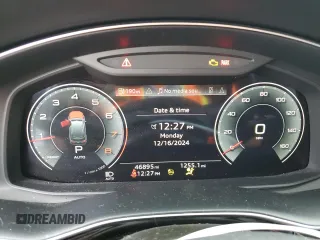 2022 Audi Q7 Premium Plus with VIN WA1LJBF76ND016305, listed as a Copart auction lot 84817174 with 46,895 mi miles and Salvage title. Bid and sale history available at DreamBid. Image 9.