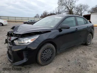 2018 Kia Rio LX with VIN 3KPA24AB7JE081707, listed as a Copart auction lot 50106085 with 99,457 mi miles and Salvage Title. Bid and sale history available at carsss.com. Image 1.