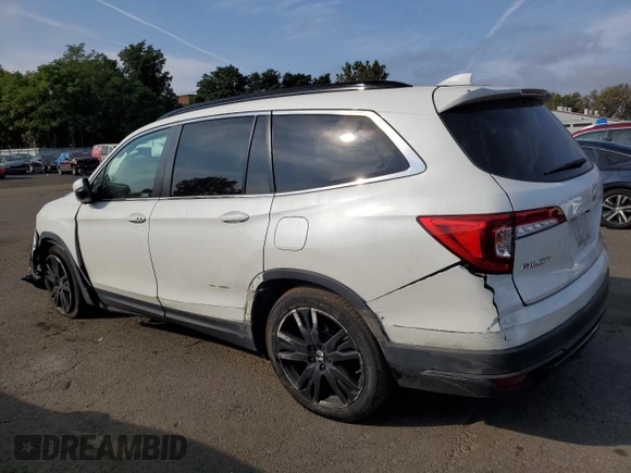 2021 Honda Pilot Special Edition with VIN 5FNYF6H27MB102574, listed as a Copart auction lot 71641744 with 34,772 mi miles and Salvage Title. Bid and sale history available at DreamBid. Image 2.